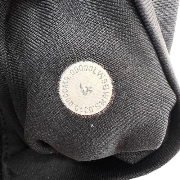 Lululemon Power Position High-Rise Tight 25" Inseam Black Matte Black Foil Sz 4 - Picture 4 of 7